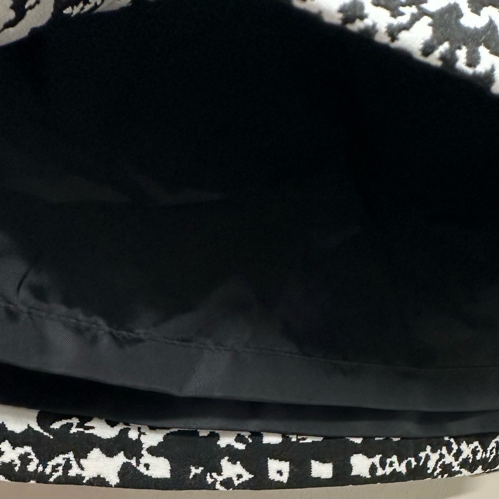 Ann Taylor Women’s New 8 Petite Monochrome Patterned Pencil Skirt - Picture 5 of 9